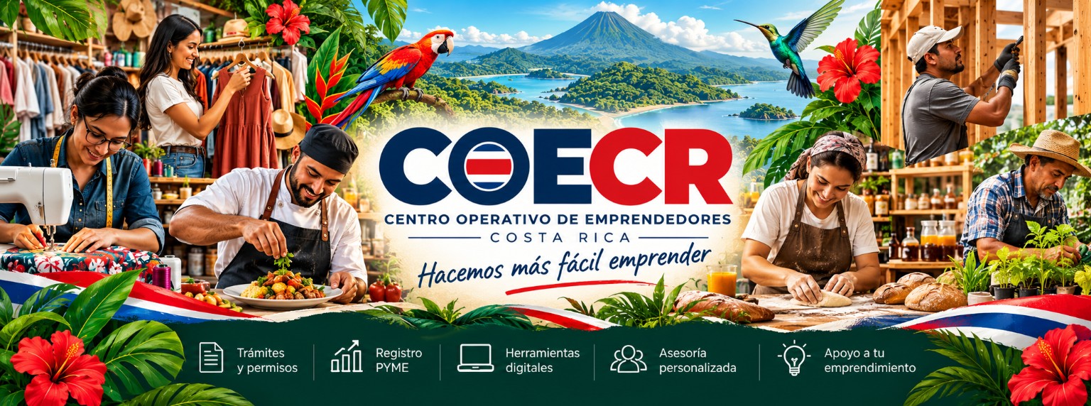 Emprendedores costarricenses y naturaleza de Costa Rica